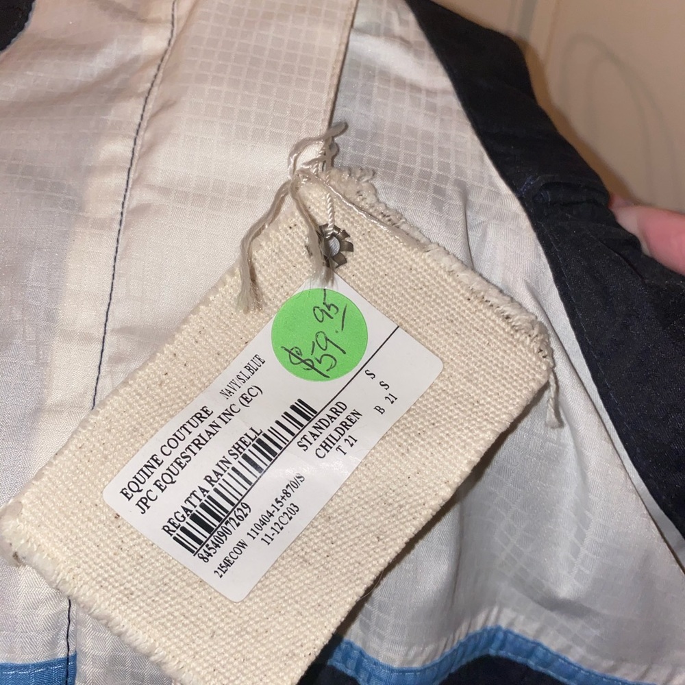 EQUINE COTURE RAIN JACKET - Picture 3 of 4